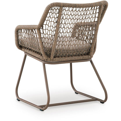 Signature Design by Ashley Majors Beach PCP321 - 050 Chairs with Cushion/Table Set - American Furniture of Slidell
