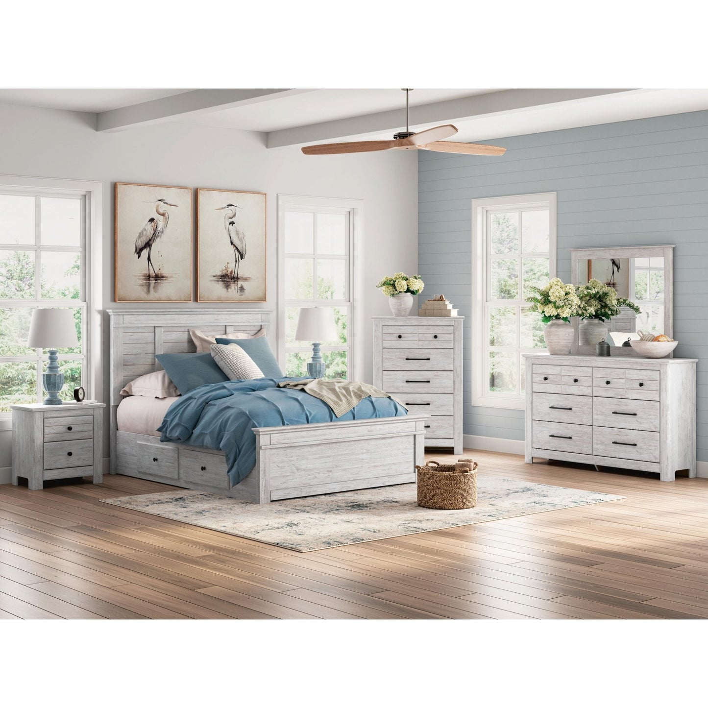 Signature Design by Ashley Makidern PCB1171 - 31 Six Drawer Dresser - American Furniture of Slidell