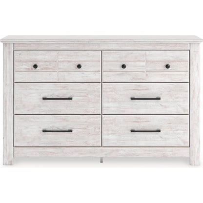 Signature Design by Ashley Makidern PCB1171 - 31 Six Drawer Dresser - American Furniture of Slidell