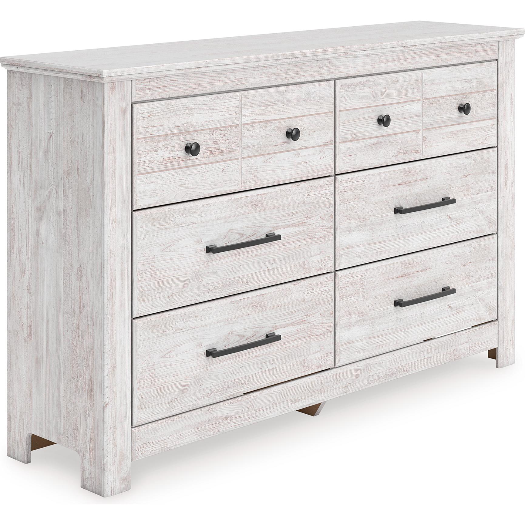Signature Design by Ashley Makidern PCB1171 - 31 Six Drawer Dresser - American Furniture of Slidell