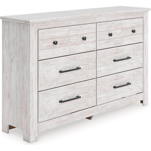 Signature Design by Ashley Makidern PCB1171 - 31 Six Drawer Dresser - American Furniture of Slidell