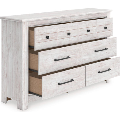Signature Design by Ashley Makidern PCB1171 - 31 Six Drawer Dresser - American Furniture of Slidell