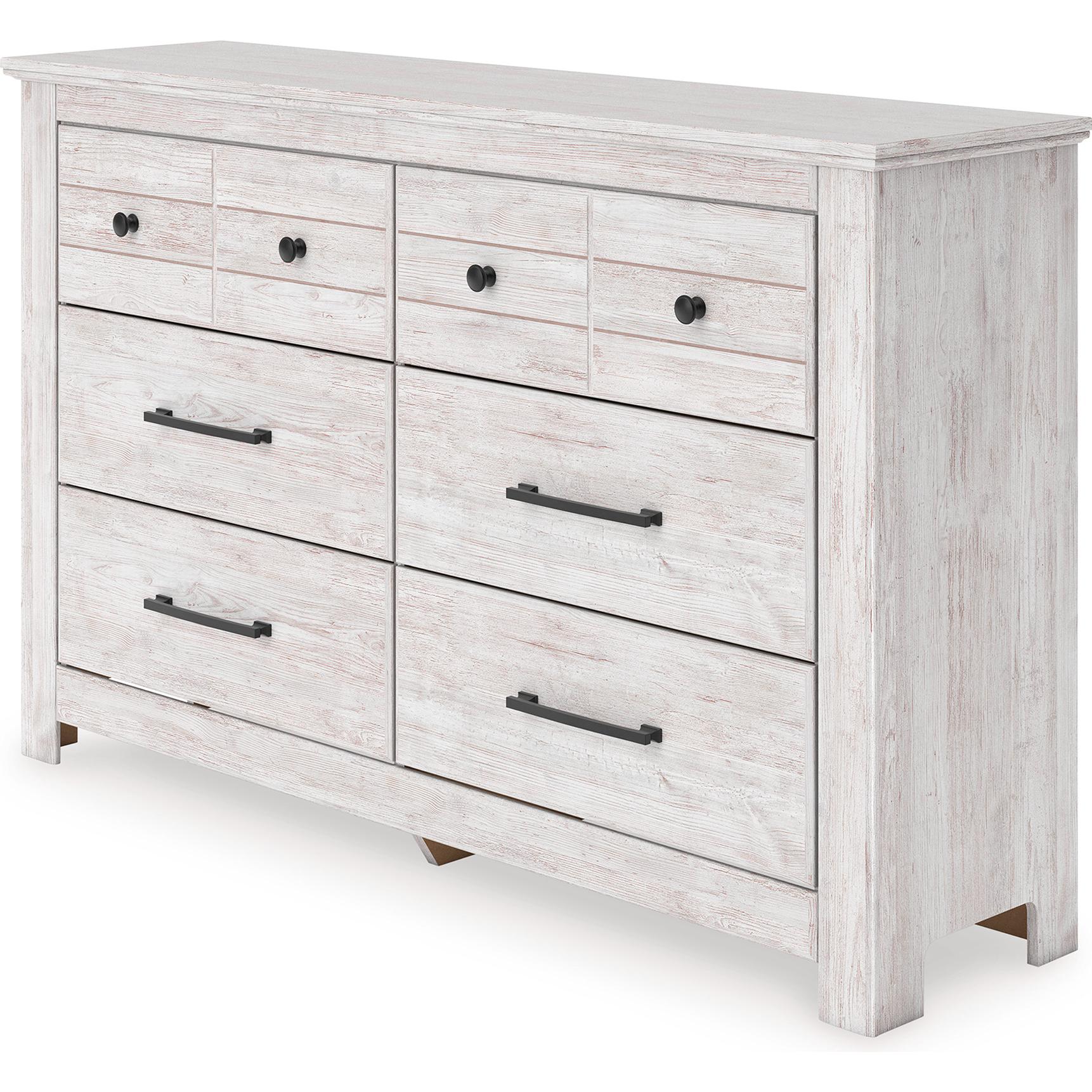 Signature Design by Ashley Makidern PCB1171 - 31 Six Drawer Dresser - American Furniture of Slidell