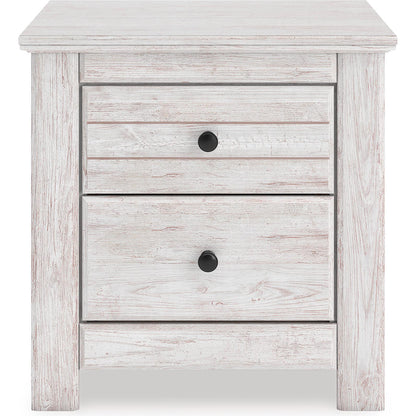 Signature Design by Ashley Makidern PCB1171 - 92 Two Drawer Night Stand - American Furniture of Slidell