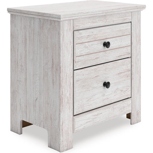 Signature Design by Ashley Makidern PCB1171 - 92 Two Drawer Night Stand - American Furniture of Slidell