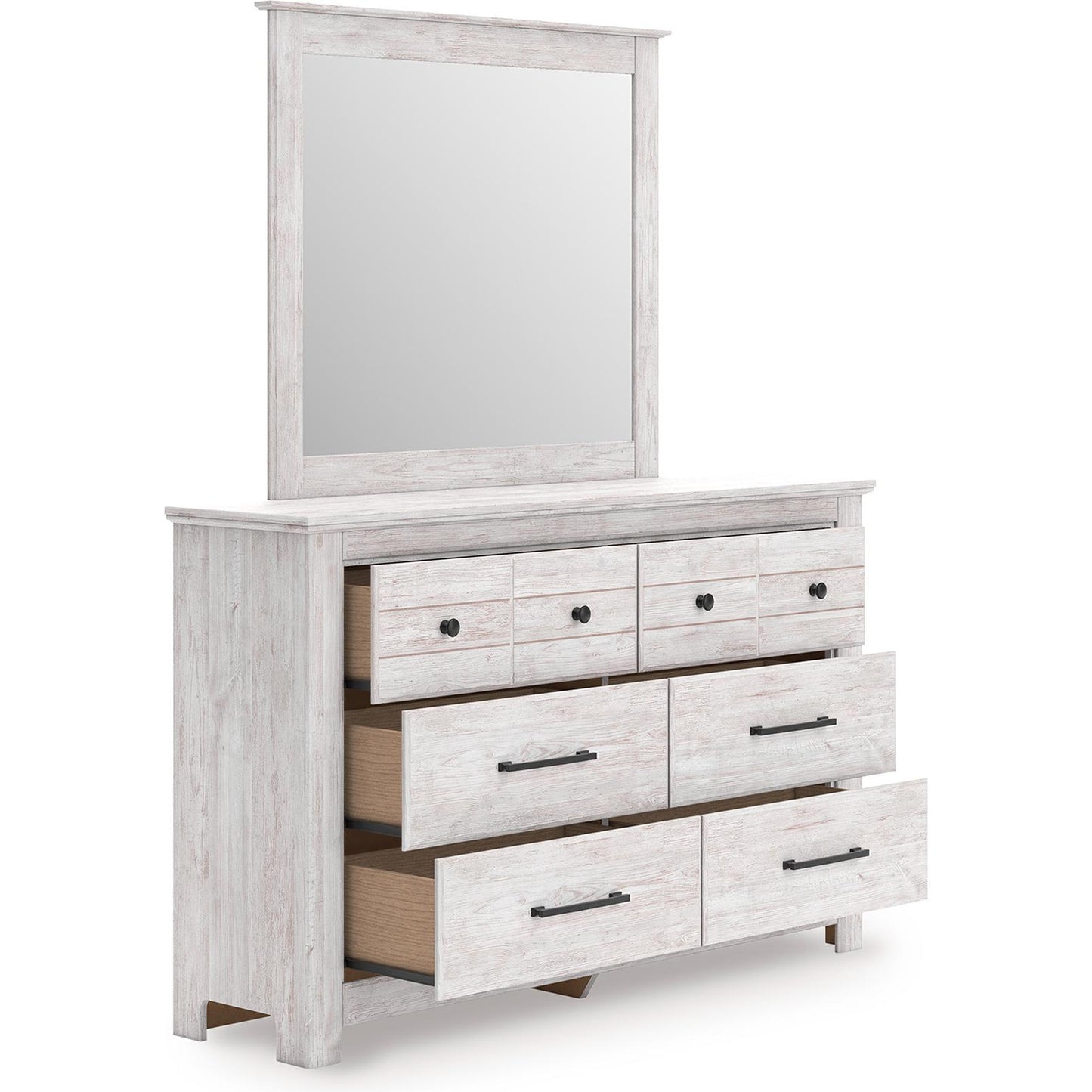 Signature Design by Ashley Makidern PCB1171B1 Dresser and Mirror - American Furniture of Slidell