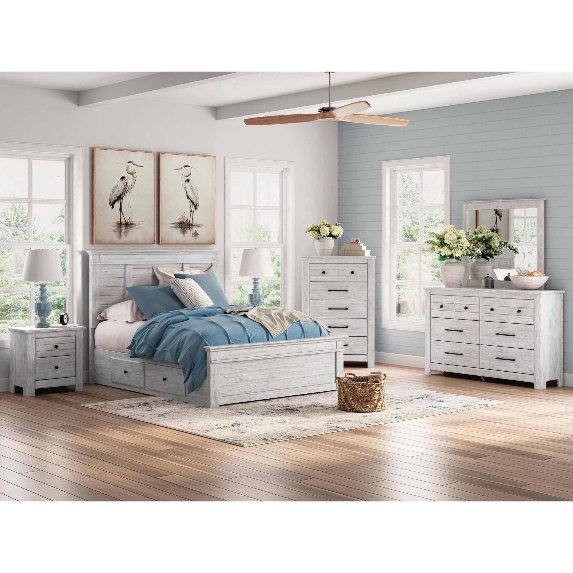 Signature Design by Ashley Makidern PCB1171B1 Dresser and Mirror - American Furniture of Slidell