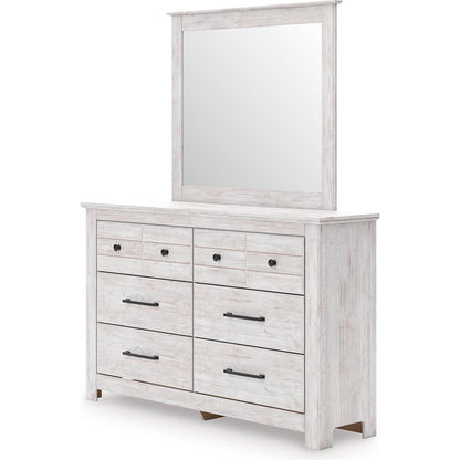 Signature Design by Ashley Makidern PCB1171B1 Dresser and Mirror - American Furniture of Slidell