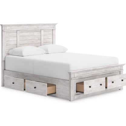 Signature Design by Ashley Makidern PCB1171B10 Queen Panel Storage Bed - American Furniture of Slidell