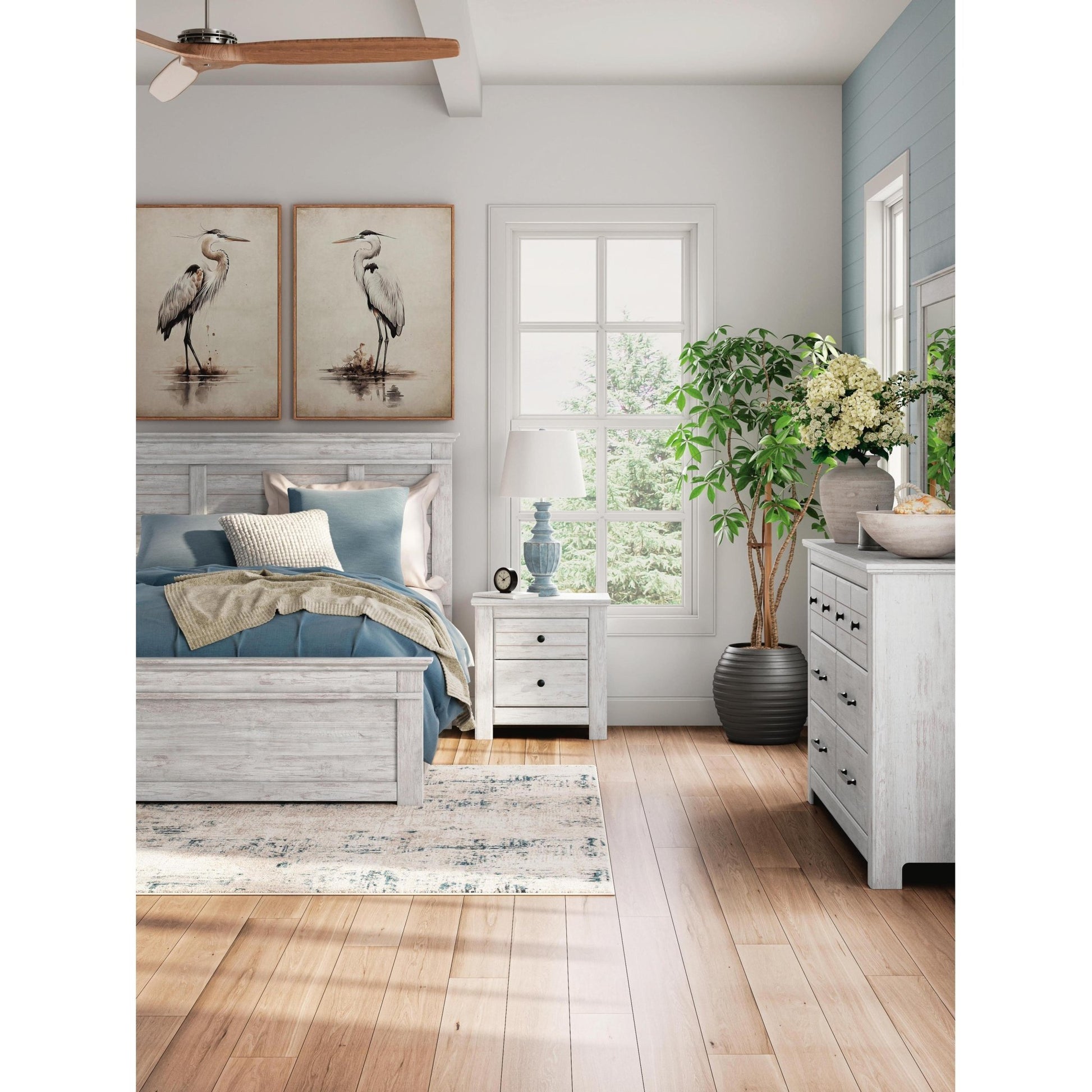 Signature Design by Ashley Makidern PCB1171B11 King Panel Bed - American Furniture of Slidell