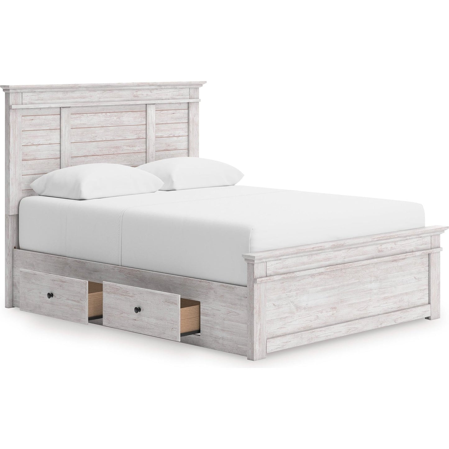 Signature Design by Ashley Makidern PCB1171B13 King Panel Storage Bed - American Furniture of Slidell