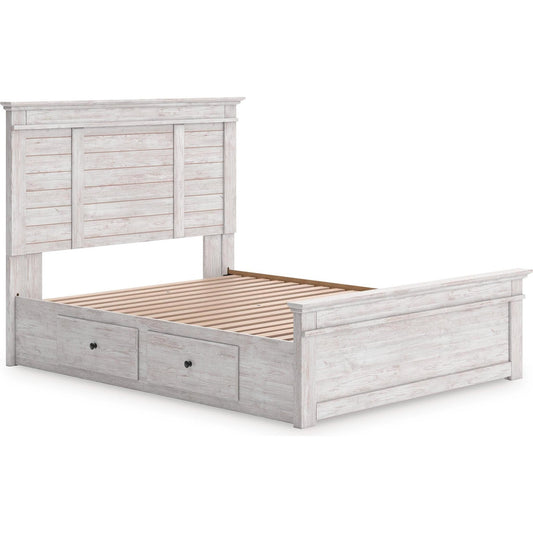 Signature Design by Ashley Makidern PCB1171B13 King Panel Storage Bed - American Furniture of Slidell