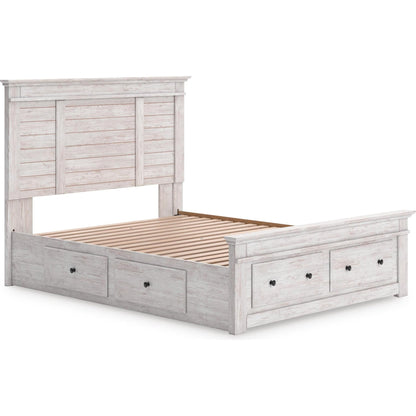 Signature Design by Ashley Makidern PCB1171B14 King Panel Storage Bed - American Furniture of Slidell