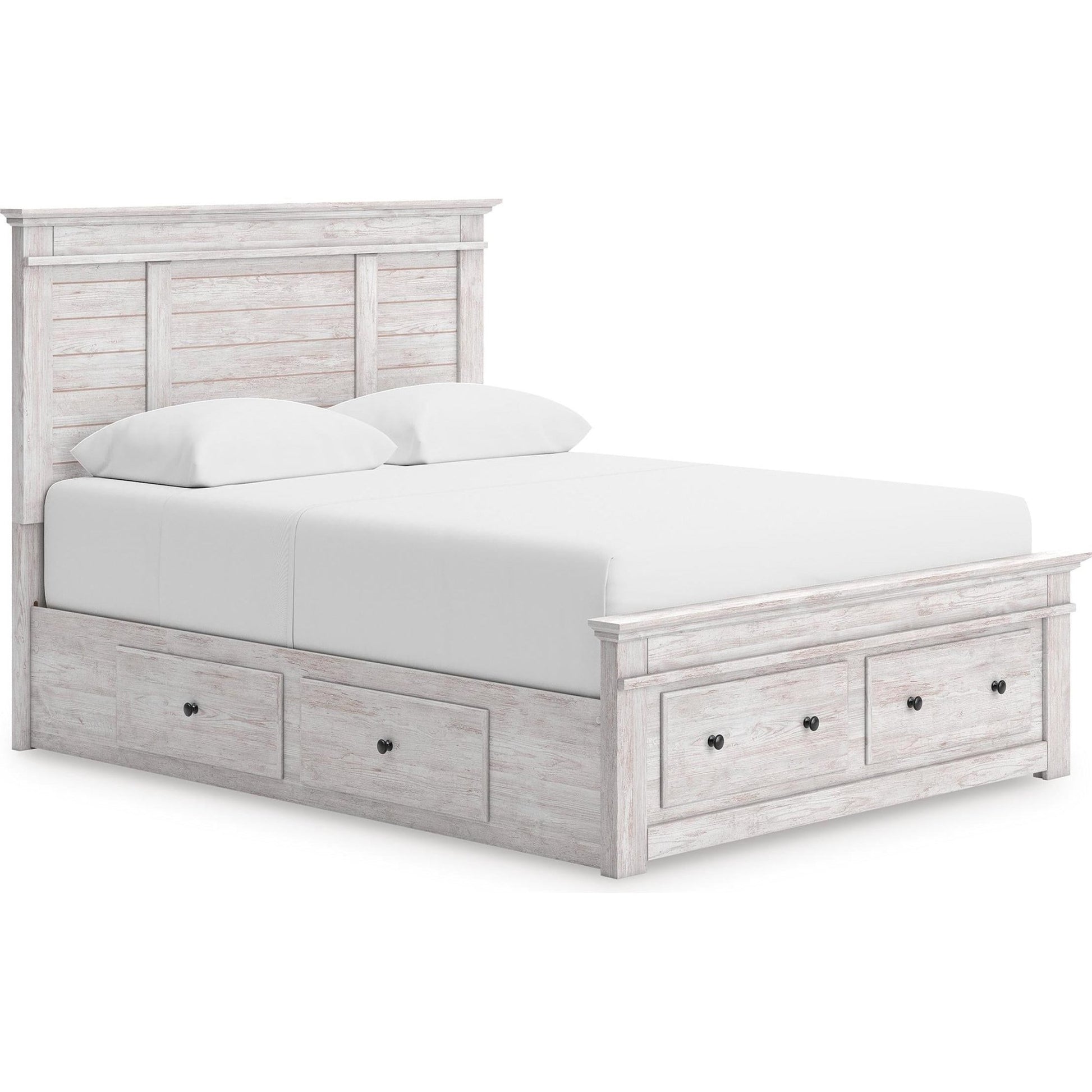 Signature Design by Ashley Makidern PCB1171B14 King Panel Storage Bed - American Furniture of Slidell
