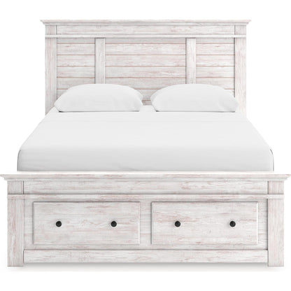 Signature Design by Ashley Makidern PCB1171B14 King Panel Storage Bed - American Furniture of Slidell