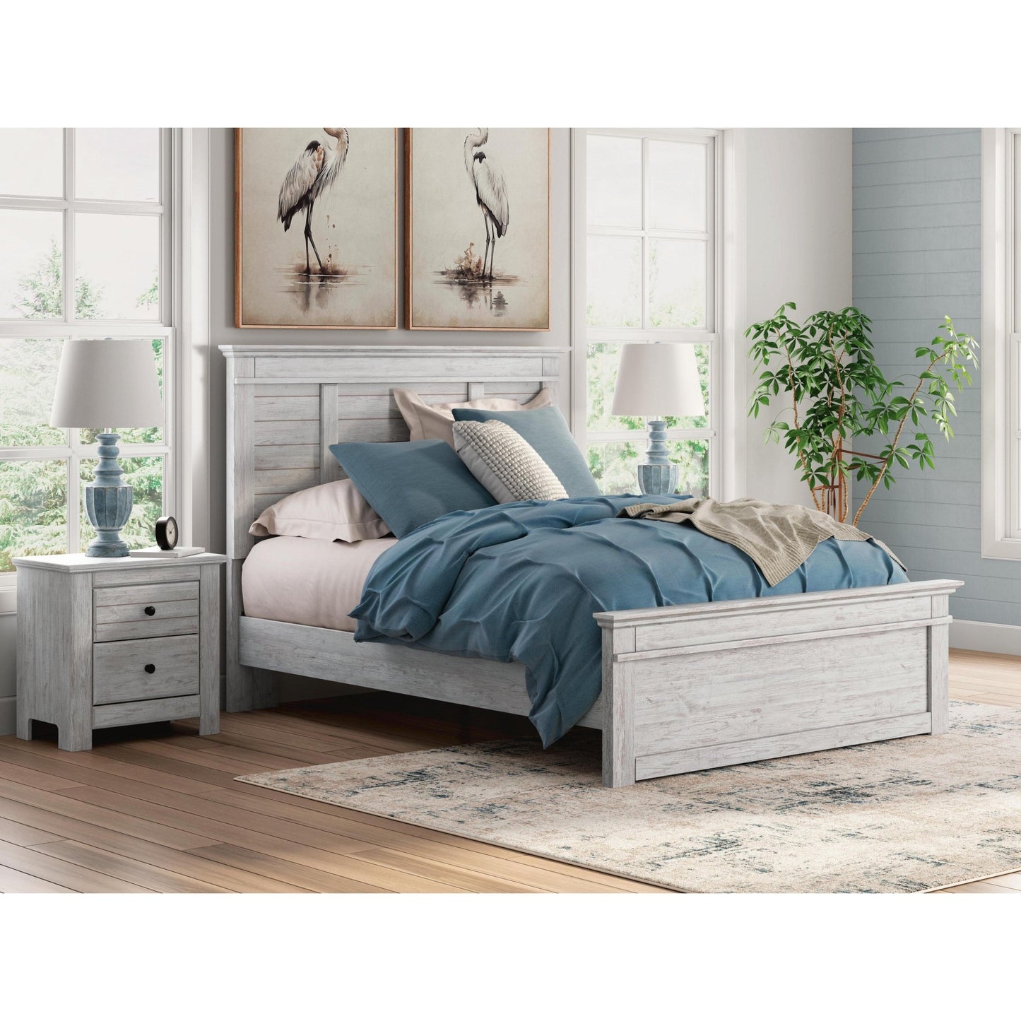Signature Design by Ashley Makidern PCB1171B2 Queen Panel Bed - American Furniture of Slidell