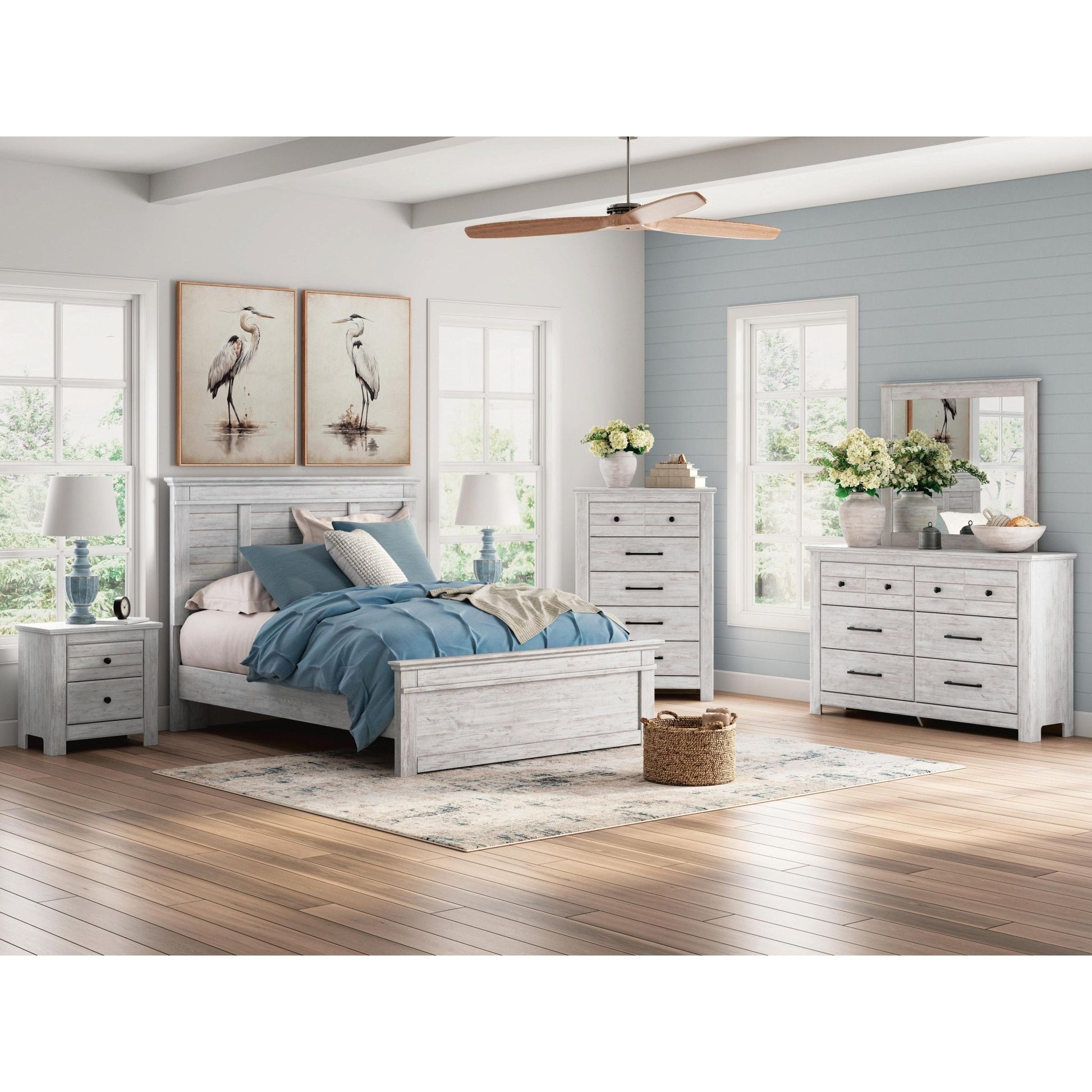 Signature Design by Ashley Makidern PCB1171B2 Queen Panel Bed - American Furniture of Slidell