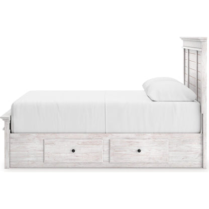 Signature Design by Ashley Makidern PCB1171B27 Full Panel Bed with Storage - American Furniture of Slidell