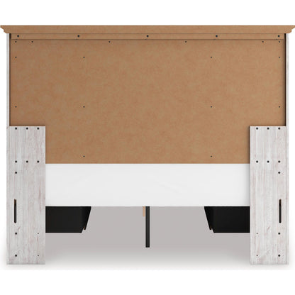 Signature Design by Ashley Makidern PCB1171B27 Full Panel Bed with Storage - American Furniture of Slidell