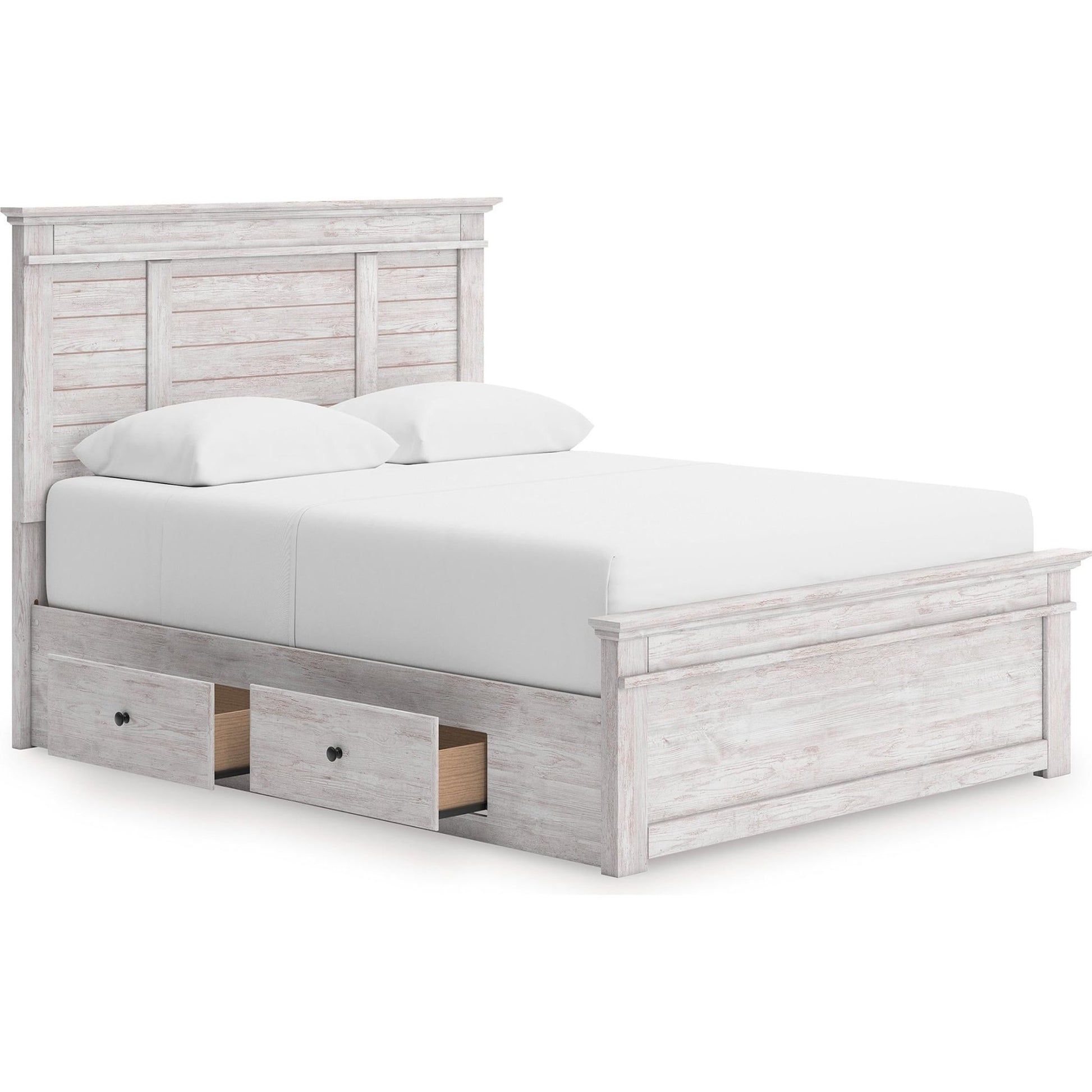 Signature Design by Ashley Makidern PCB1171B27 Full Panel Bed with Storage - American Furniture of Slidell