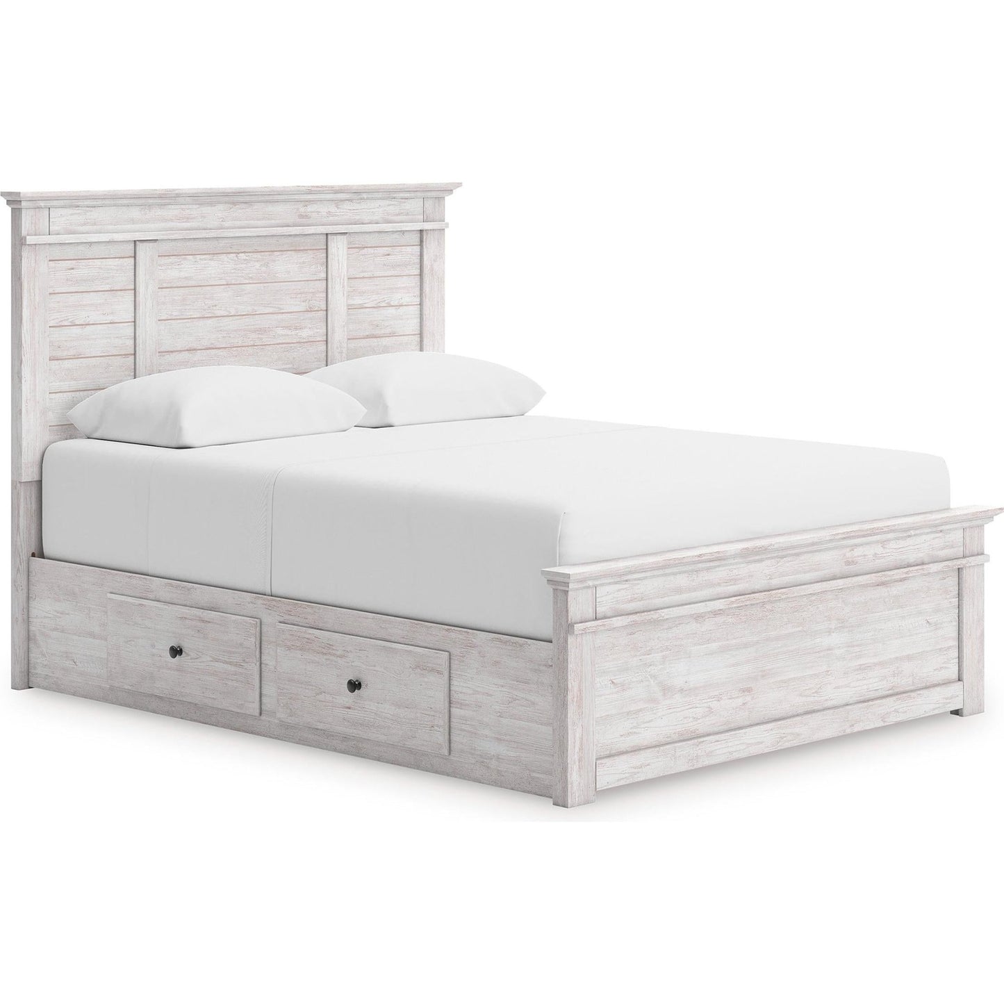 Signature Design by Ashley Makidern PCB1171B27 Full Panel Bed with Storage - American Furniture of Slidell