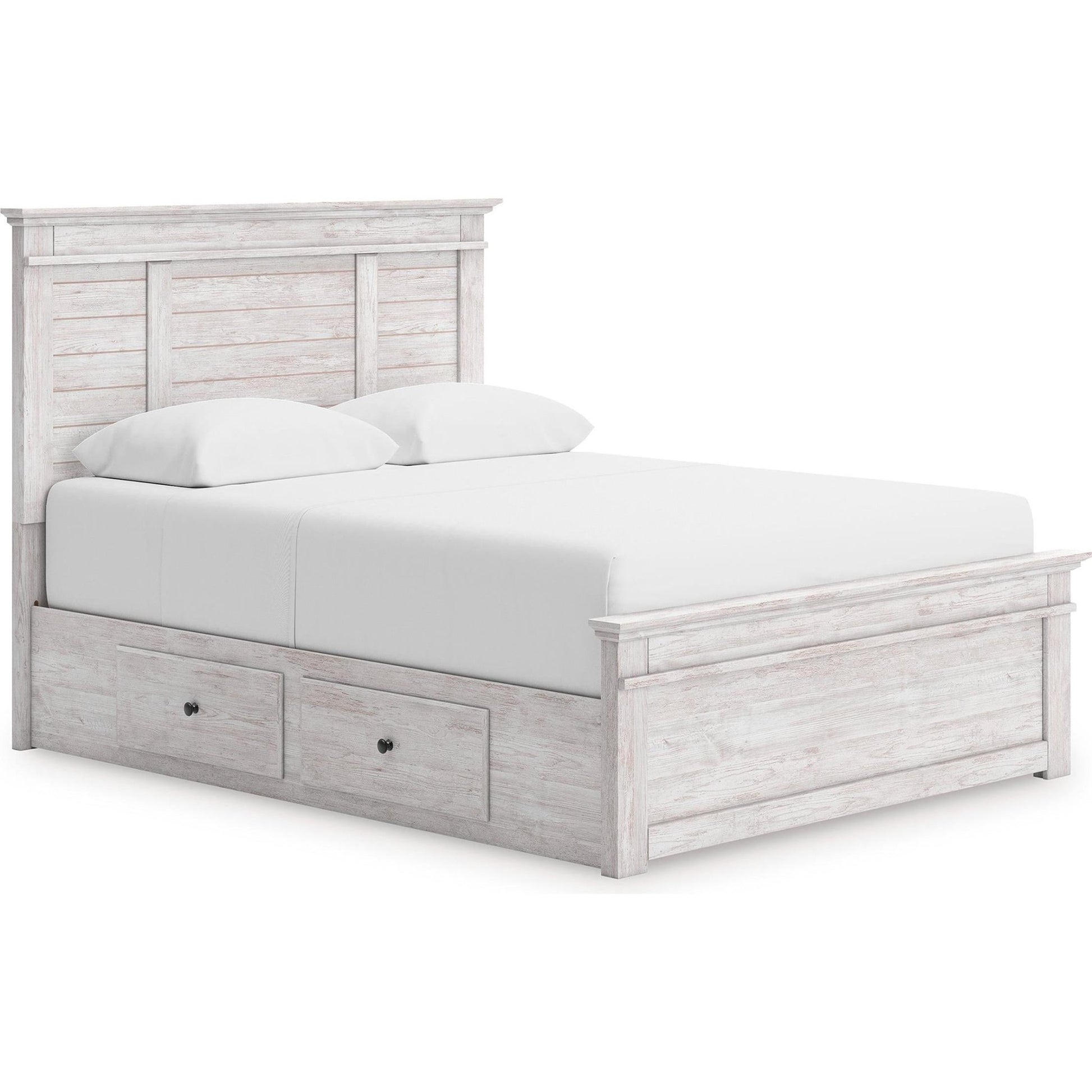 Signature Design by Ashley Makidern PCB1171B27 Full Panel Bed with Storage - American Furniture of Slidell