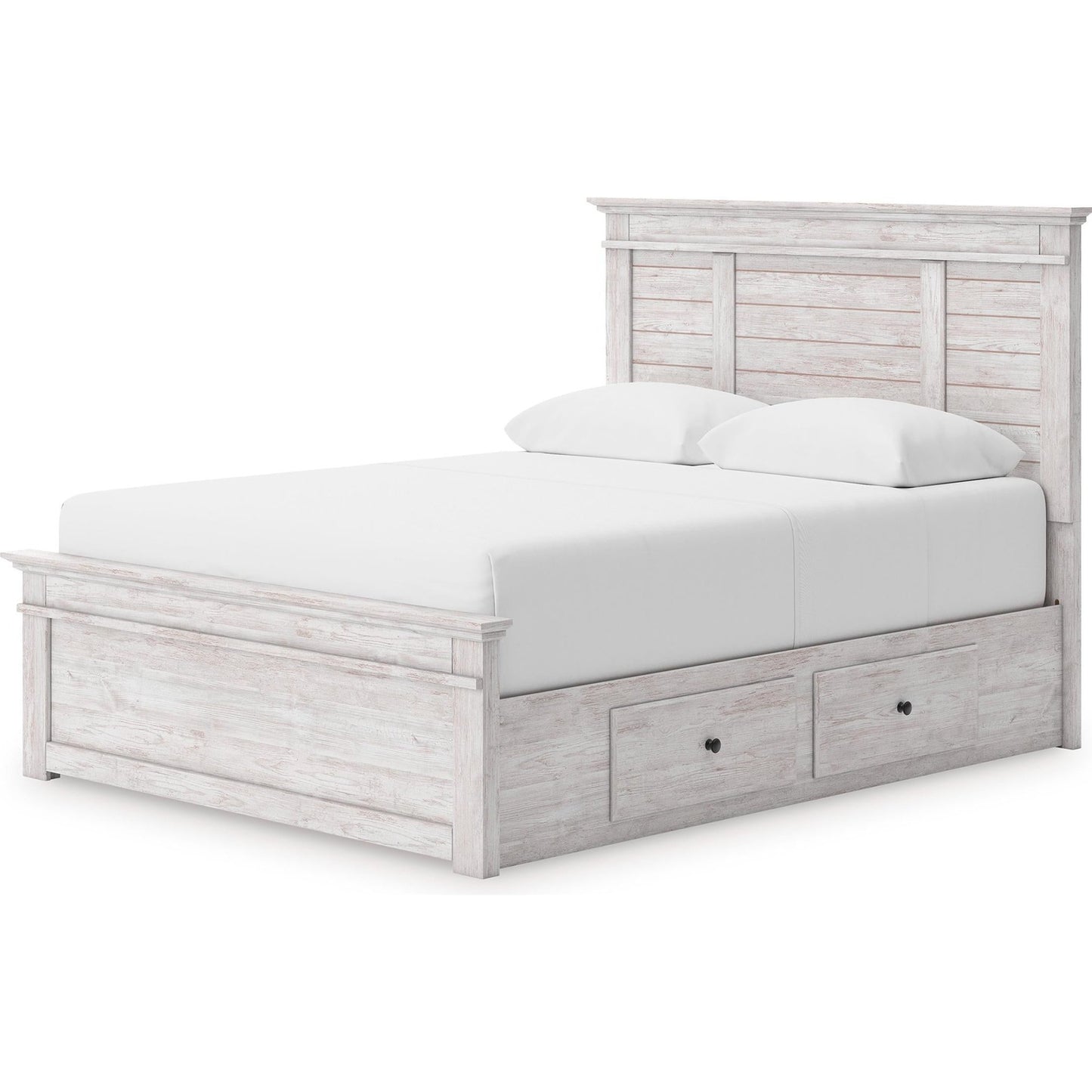 Signature Design by Ashley Makidern PCB1171B27 Full Panel Bed with Storage - American Furniture of Slidell