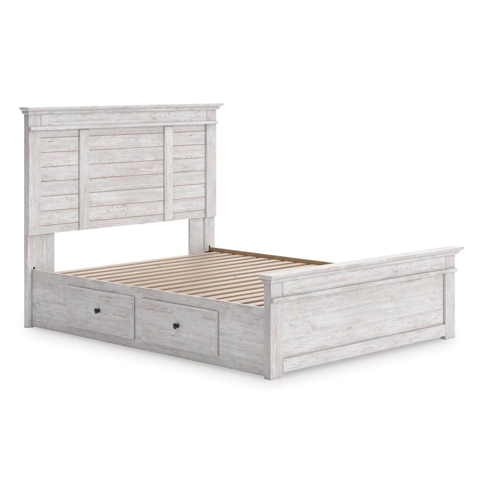 Signature Design by Ashley Makidern PCB1171B31 Full Panel Bed with Storage - American Furniture of Slidell