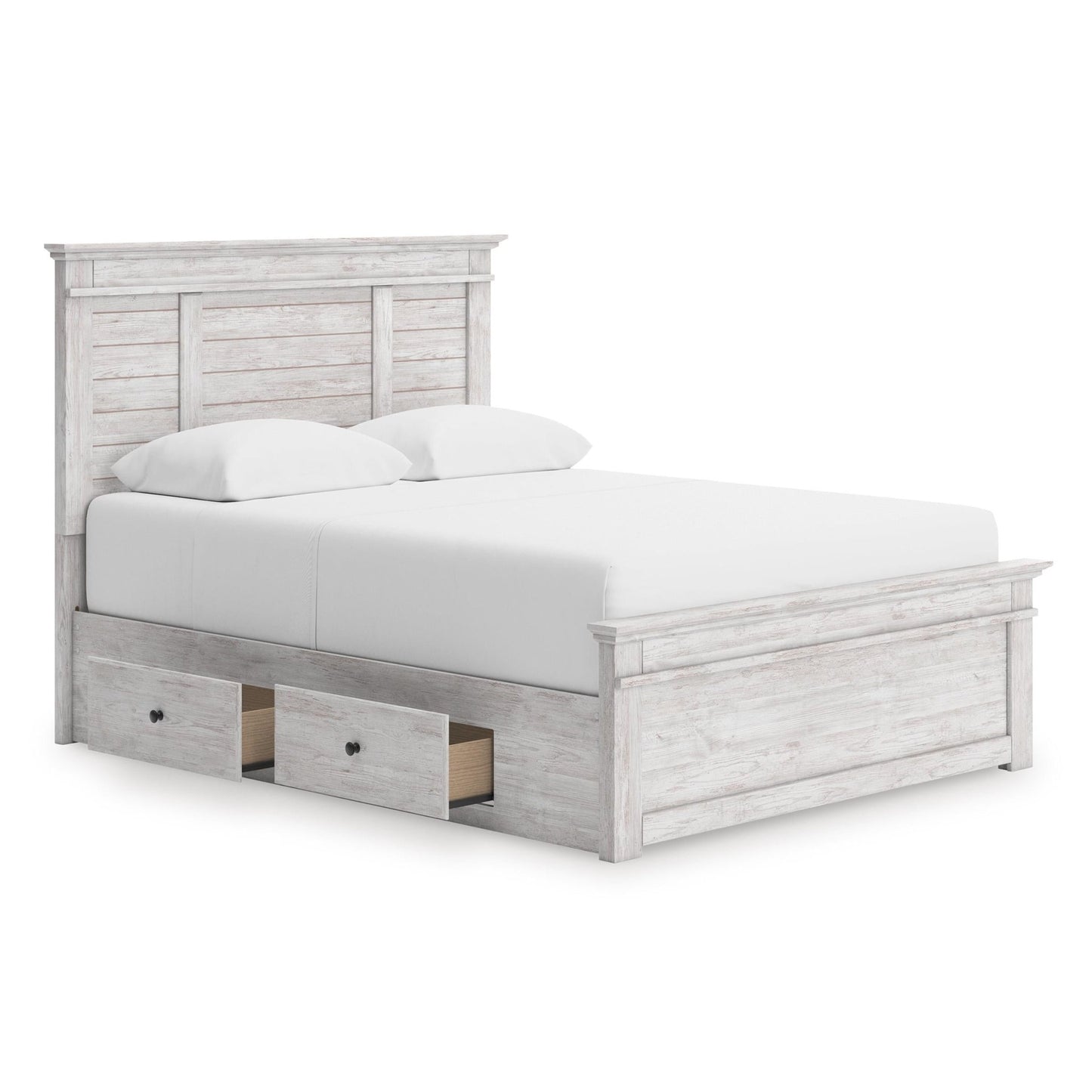 Signature Design by Ashley Makidern PCB1171B31 Full Panel Bed with Storage - American Furniture of Slidell