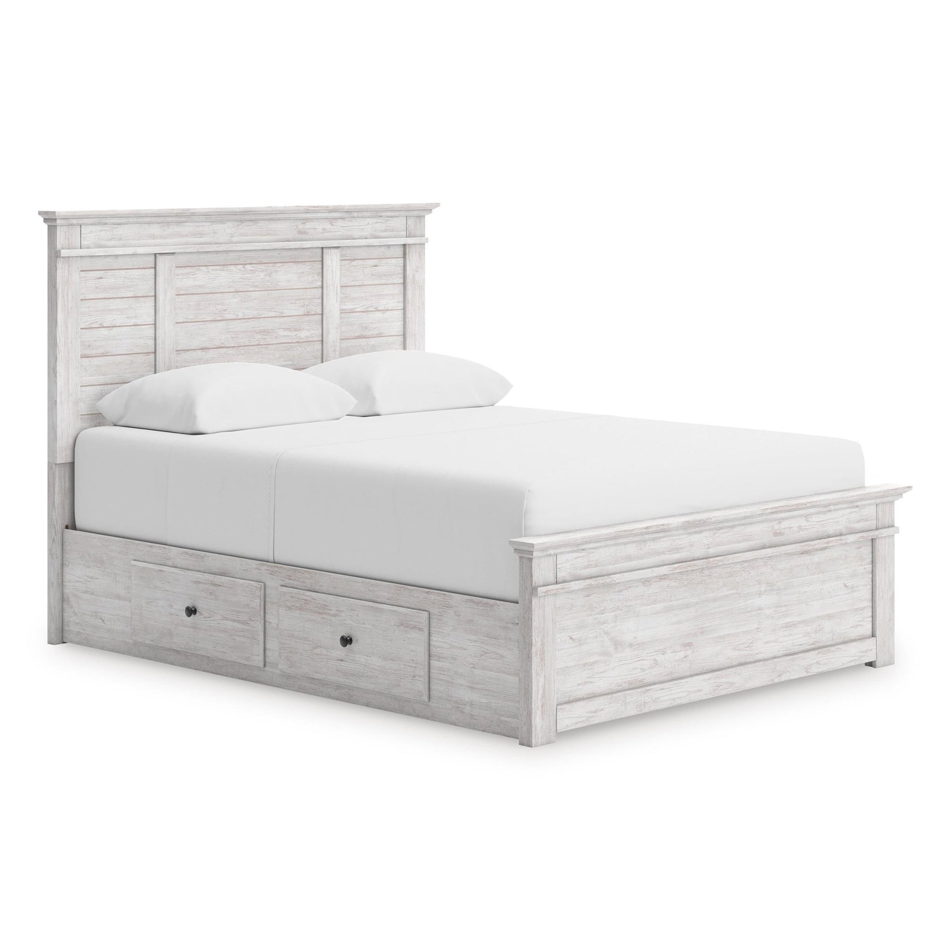 Signature Design by Ashley Makidern PCB1171B31 Full Panel Bed with Storage - American Furniture of Slidell