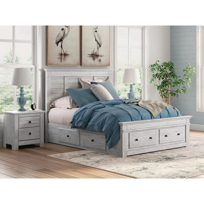 Signature Design by Ashley Makidern PCB1171B35 Full Panel Bed with Storage - American Furniture of Slidell
