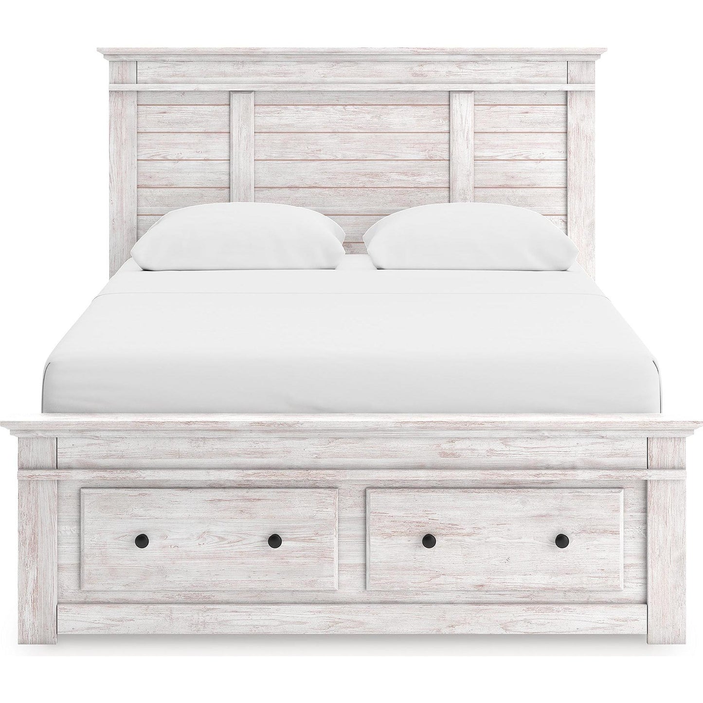 Signature Design by Ashley Makidern PCB1171B35 Full Panel Bed with Storage - American Furniture of Slidell