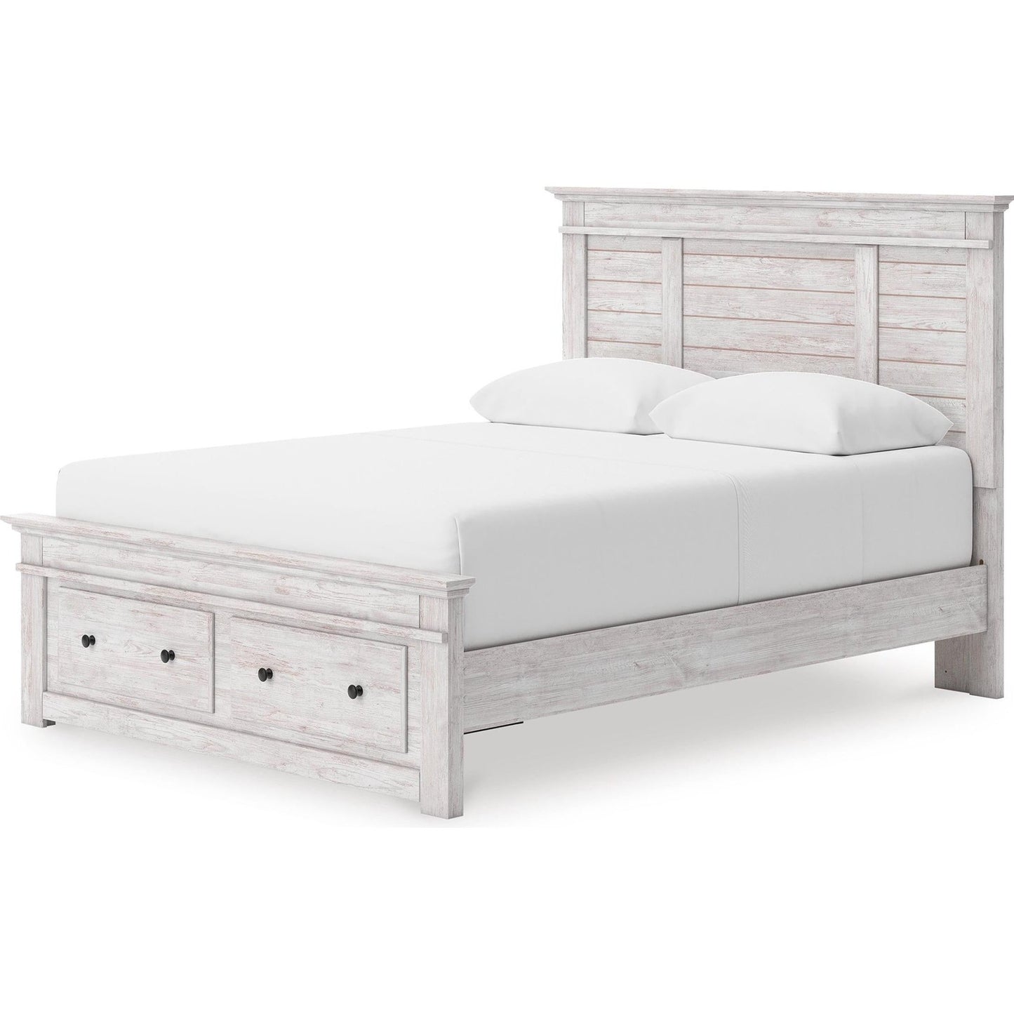 Signature Design by Ashley Makidern PCB1171B35 Full Panel Bed with Storage - American Furniture of Slidell