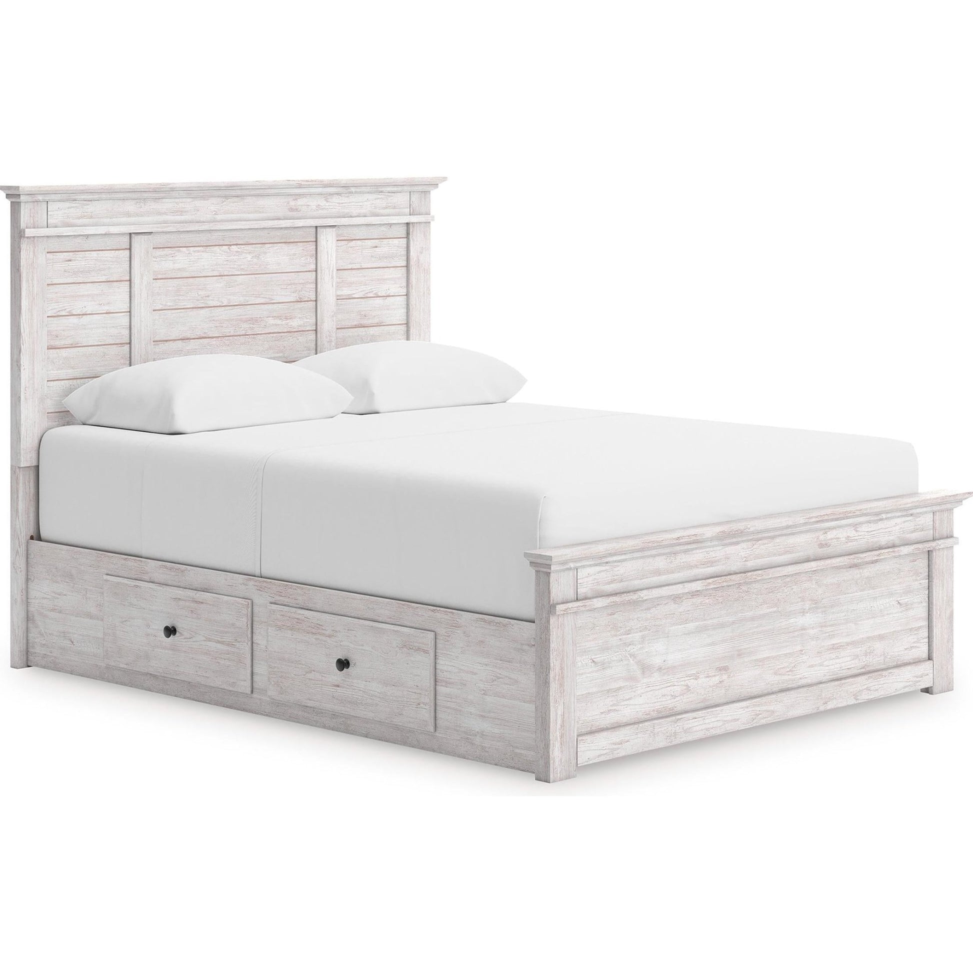 Signature Design by Ashley Makidern PCB1171B39 Full Panel Bed with Storage - American Furniture of Slidell