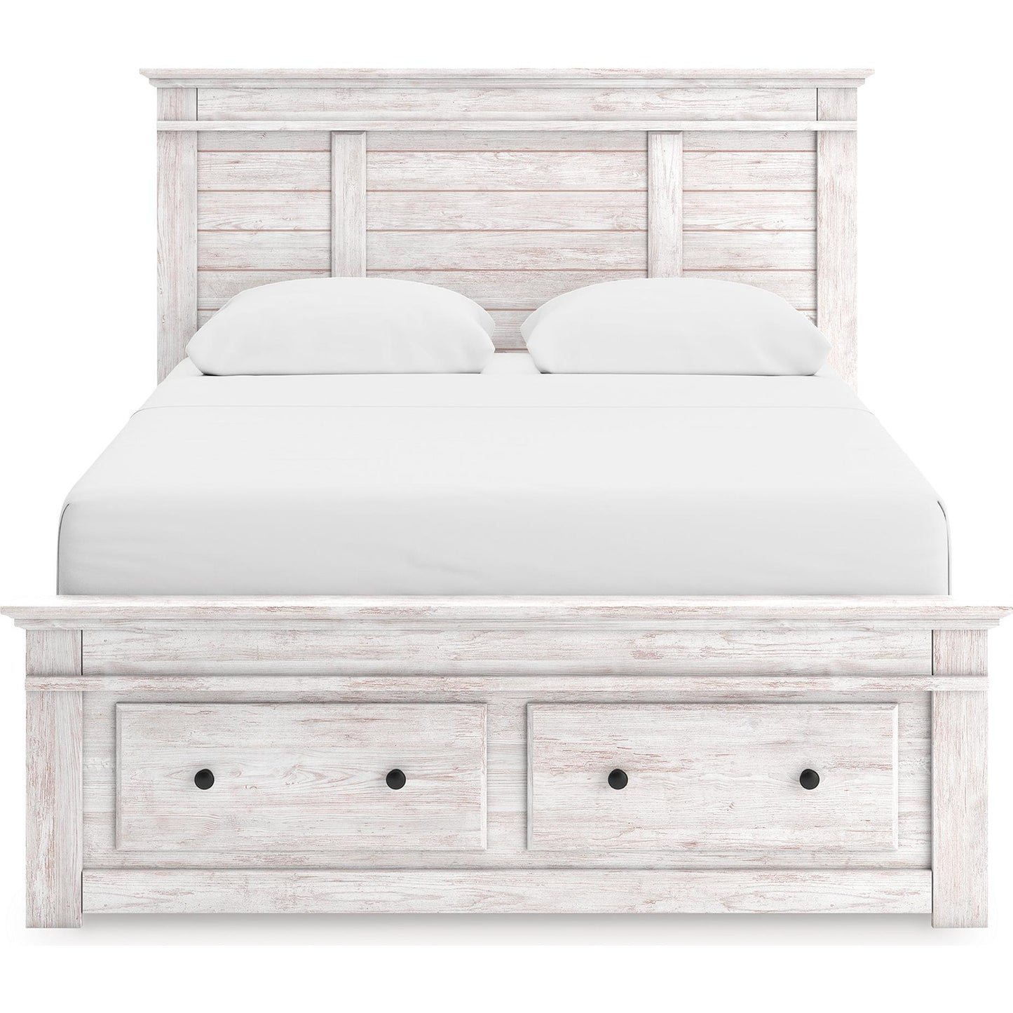 Signature Design by Ashley Makidern PCB1171B4 Queen Panel Storage Bed - American Furniture of Slidell