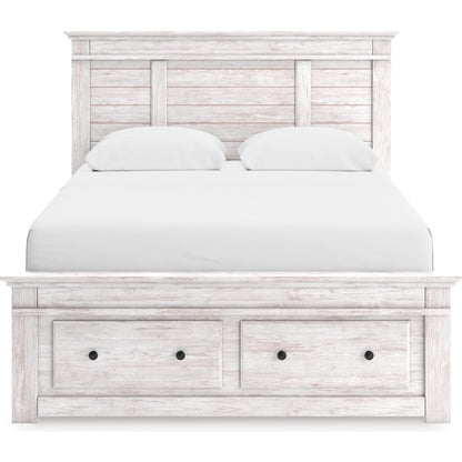 Signature Design by Ashley Makidern PCB1171B4 Queen Panel Storage Bed - American Furniture of Slidell