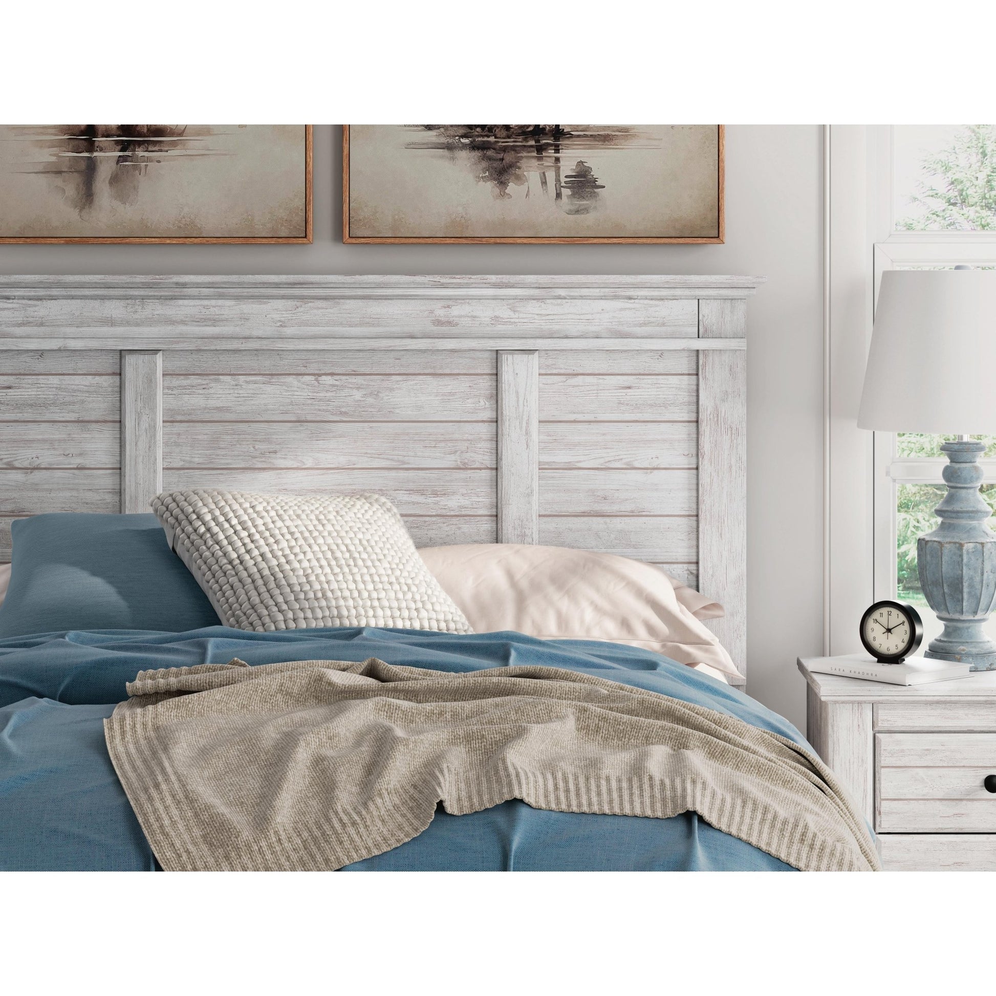 Signature Design by Ashley Makidern PCB1171B4 Queen Panel Storage Bed - American Furniture of Slidell