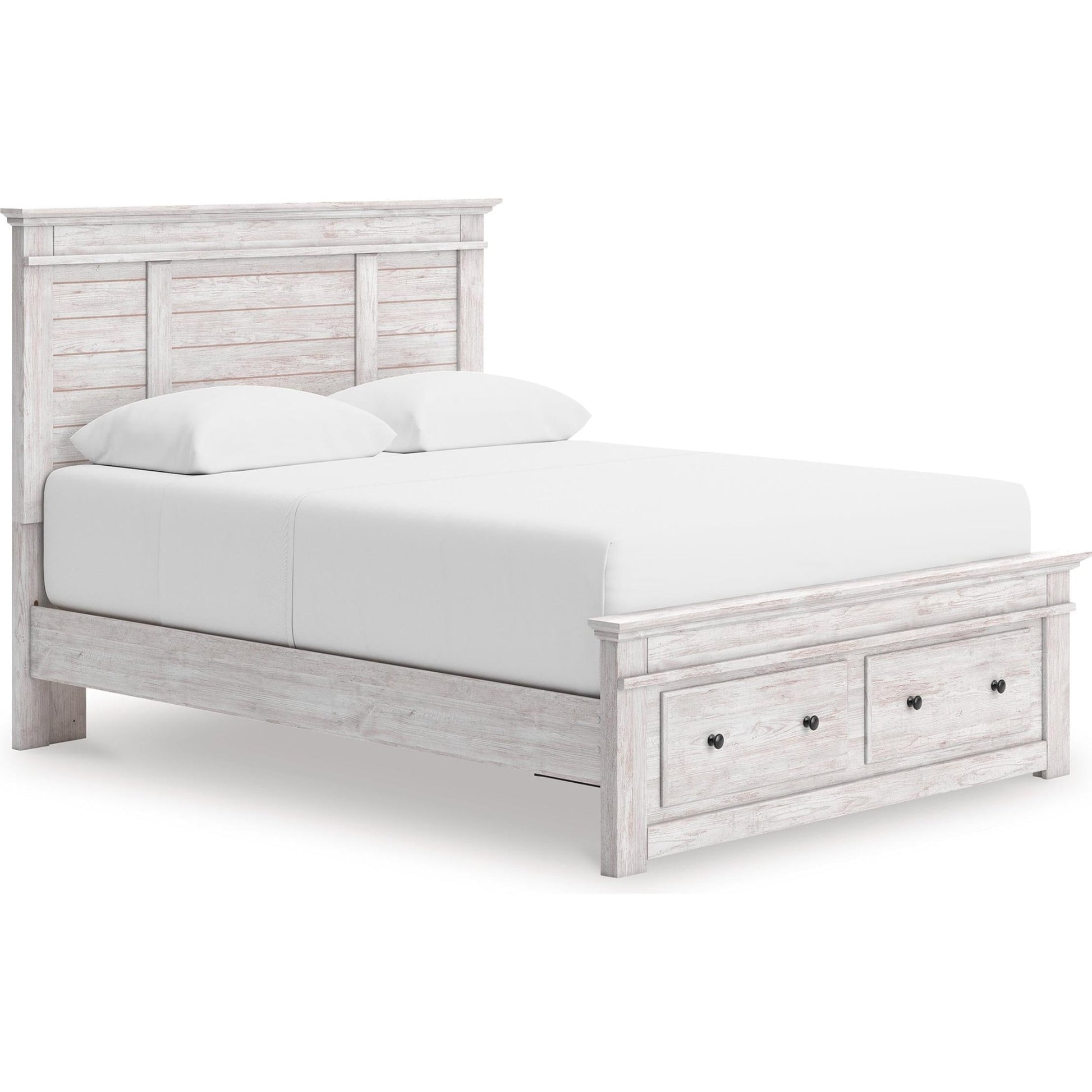Signature Design by Ashley Makidern PCB1171B4 Queen Panel Storage Bed - American Furniture of Slidell