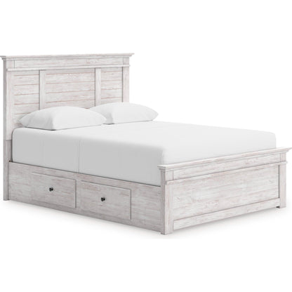 Signature Design by Ashley Makidern PCB1171B7 Queen Panel Storage Bed - American Furniture of Slidell