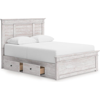 Signature Design by Ashley Makidern PCB1171B7 Queen Panel Storage Bed - American Furniture of Slidell