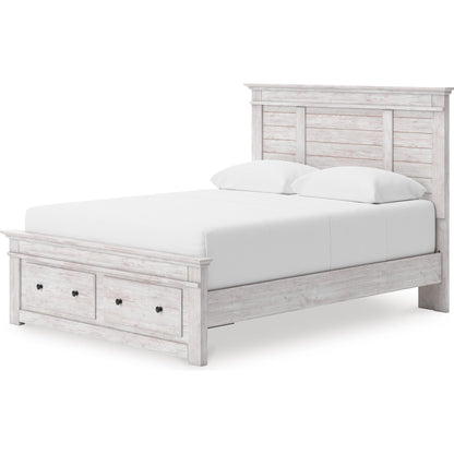 Signature Design by Ashley Makidern PCB1171B9 Queen Panel Storage Bed - American Furniture of Slidell