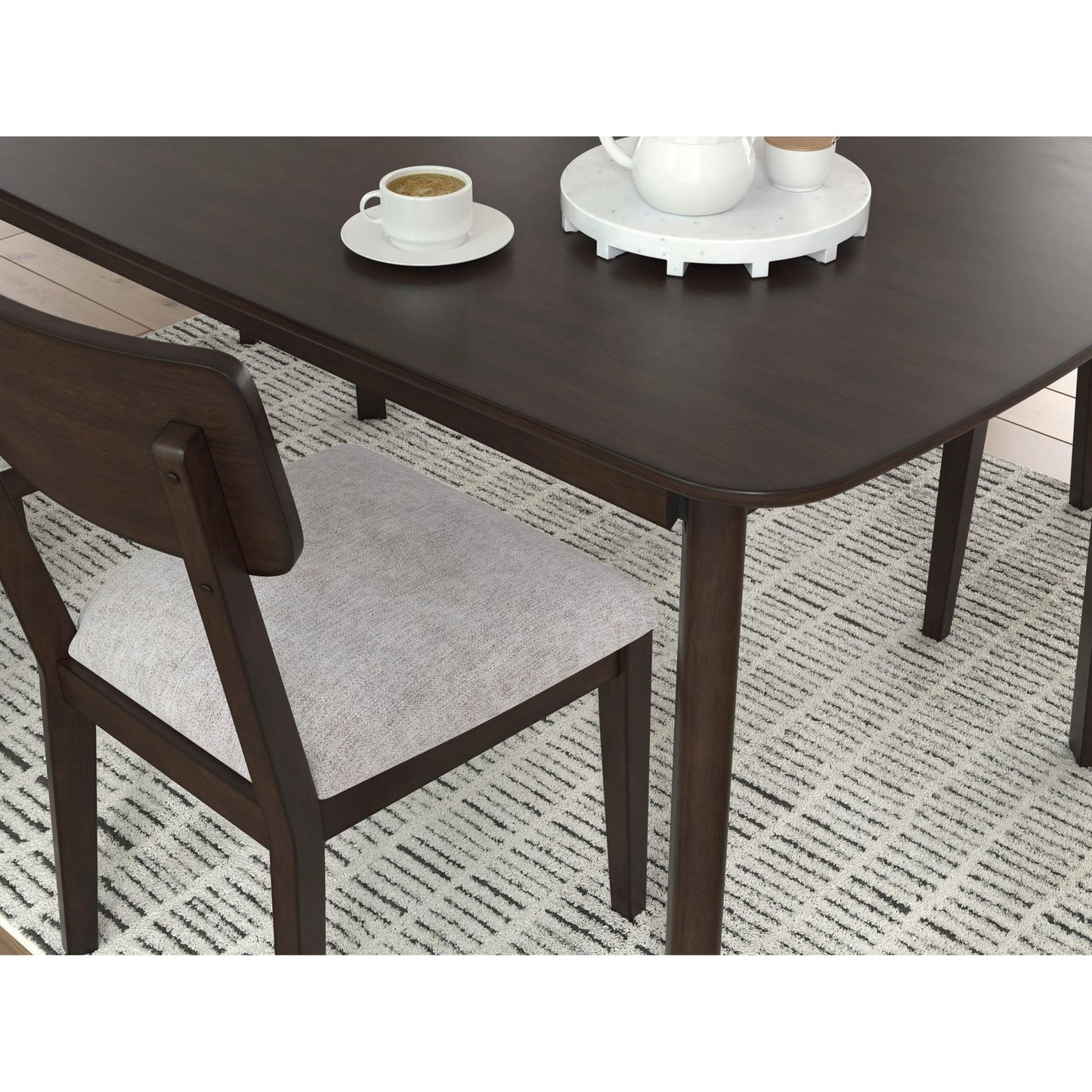 Signature Design by Ashley Mallenette PCD607 - 225 Dining Room Table Set - American Furniture of Slidell