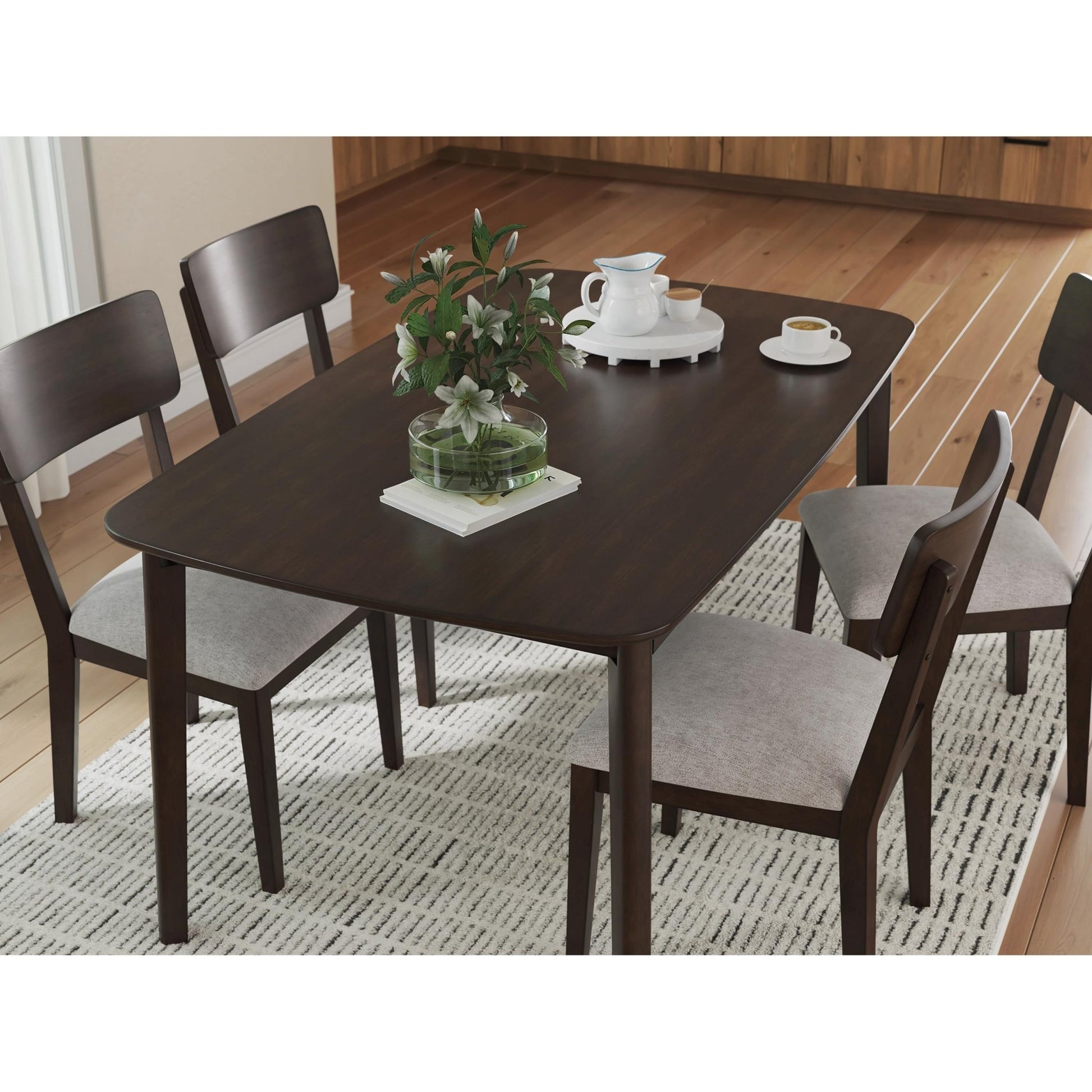 Signature Design by Ashley Mallenette PCD607 - 225 Dining Room Table Set - American Furniture of Slidell