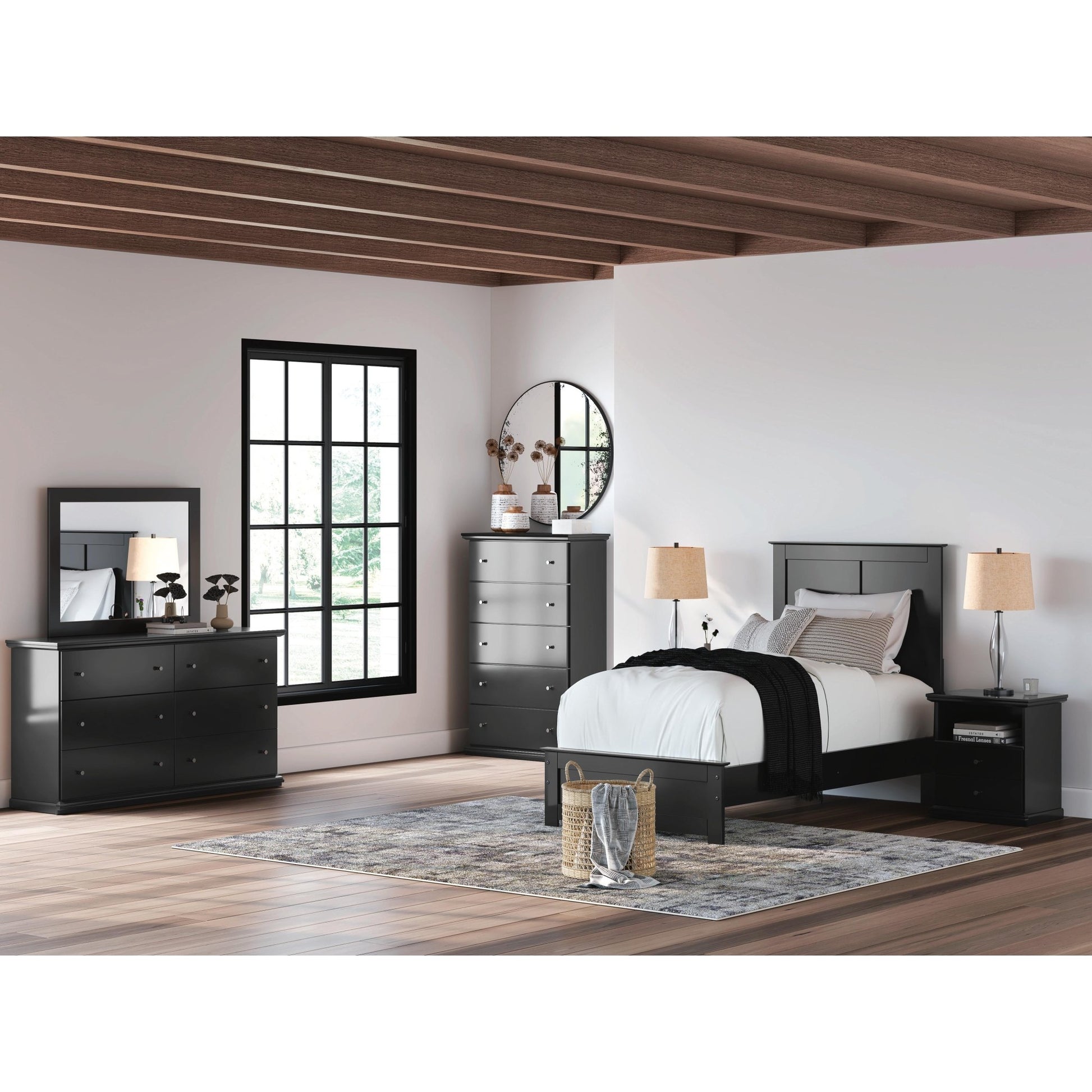 Signature Design by Ashley Maribel B138B50 Dresser and Mirror - American Furniture of Slidell