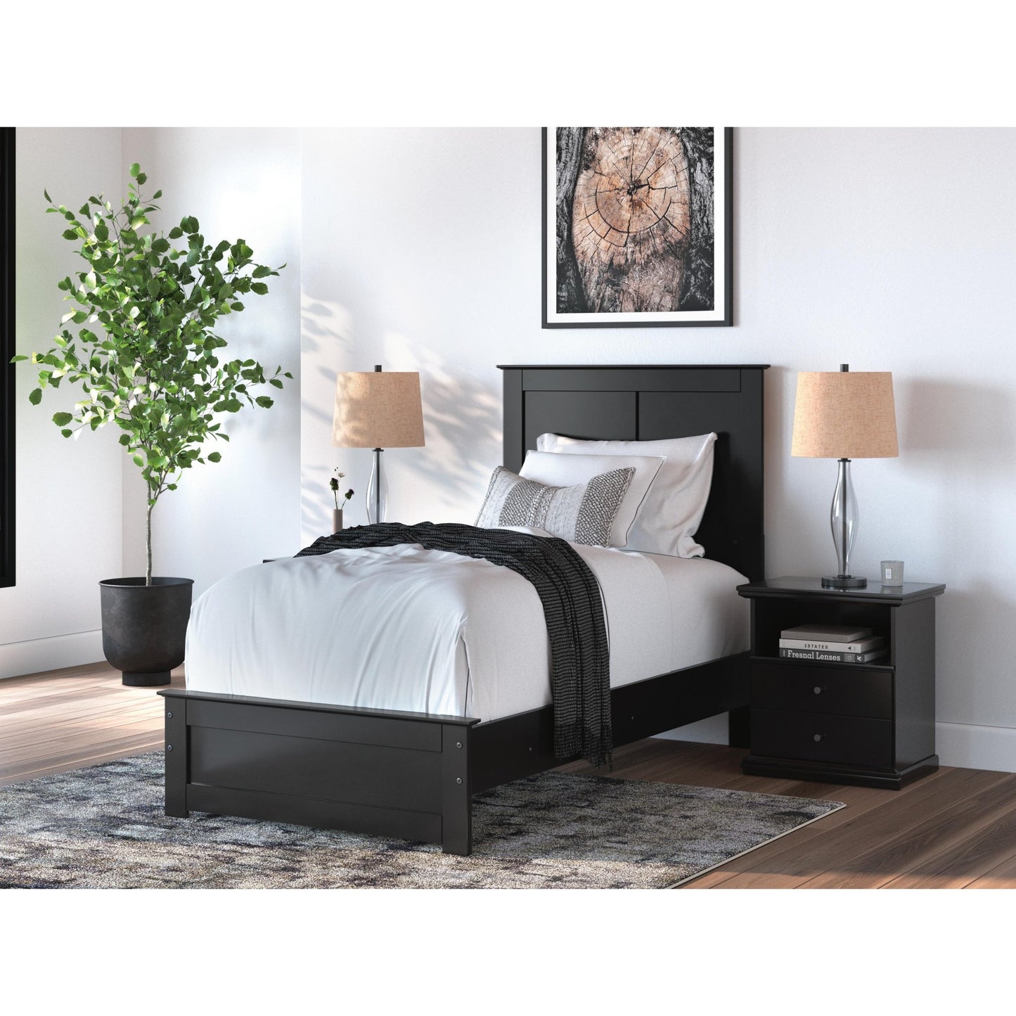 Signature Design by Ashley Maribel B138B51 Twin Panel Bed - American Furniture of Slidell