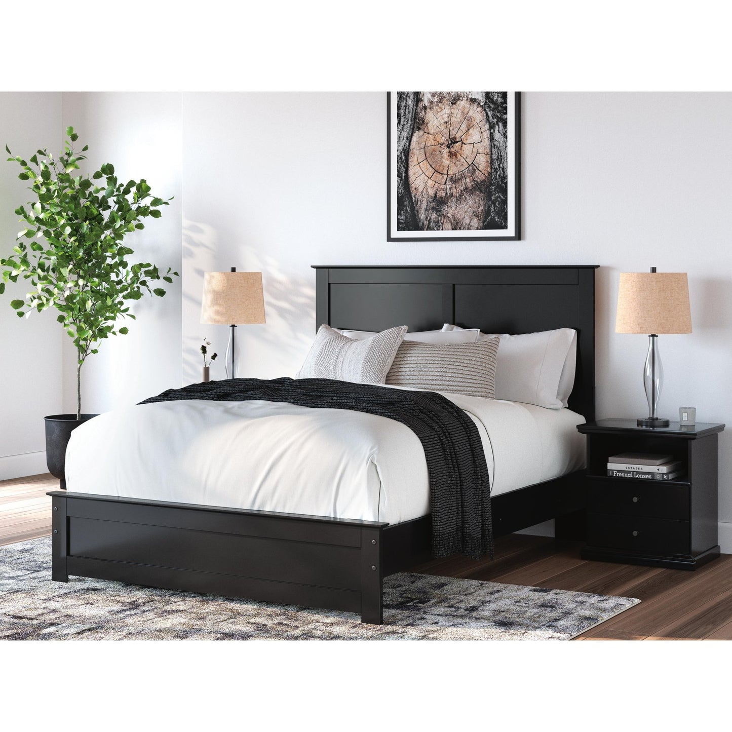 Signature Design by Ashley Maribel B138B53 Queen Panel Bed - American Furniture of Slidell