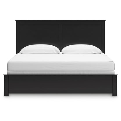 Signature Design by Ashley Maribel B138B70 7 pc King Panel Bedroom Set - American Furniture of Slidell