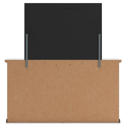 Signature Design by Ashley Maribel B138B70 7 pc King Panel Bedroom Set - American Furniture of Slidell