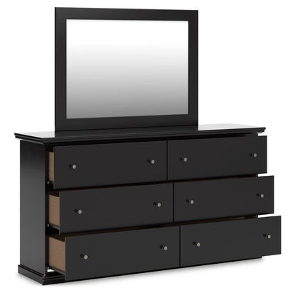 Signature Design by Ashley Maribel B138B70 7 pc King Panel Bedroom Set - American Furniture of Slidell