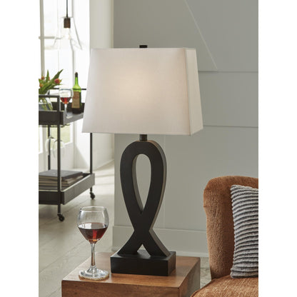 Signature Design by Ashley Markellton L243344 Poly Table Lamp - American Furniture of Slidell